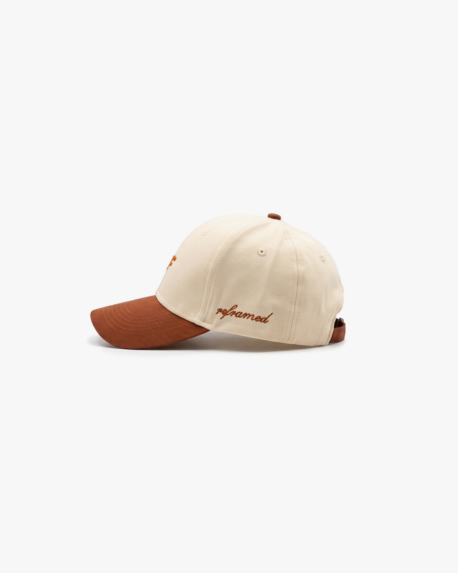 Initial Two Tone RF Hat — alternate view
