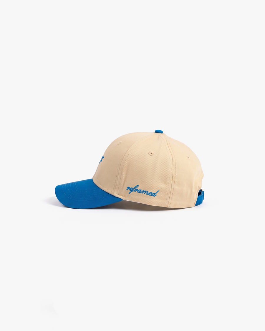 Initial Two Tone RF Hat — alternate view