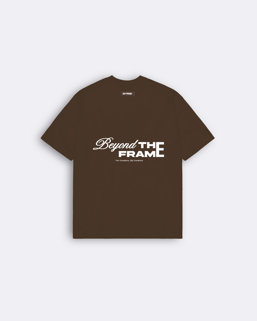 Beyond The Frame Tee Brown