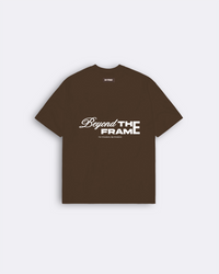 Beyond The Frame Tee Brown