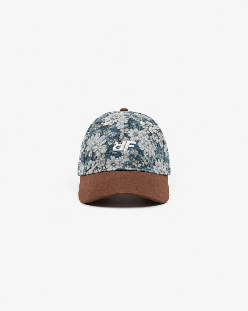 RF Floral Tapestry Cap in Slate