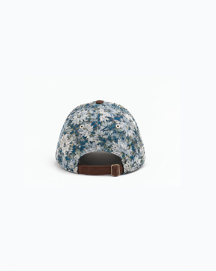 RF Floral Tapestry Cap in Slate, back view