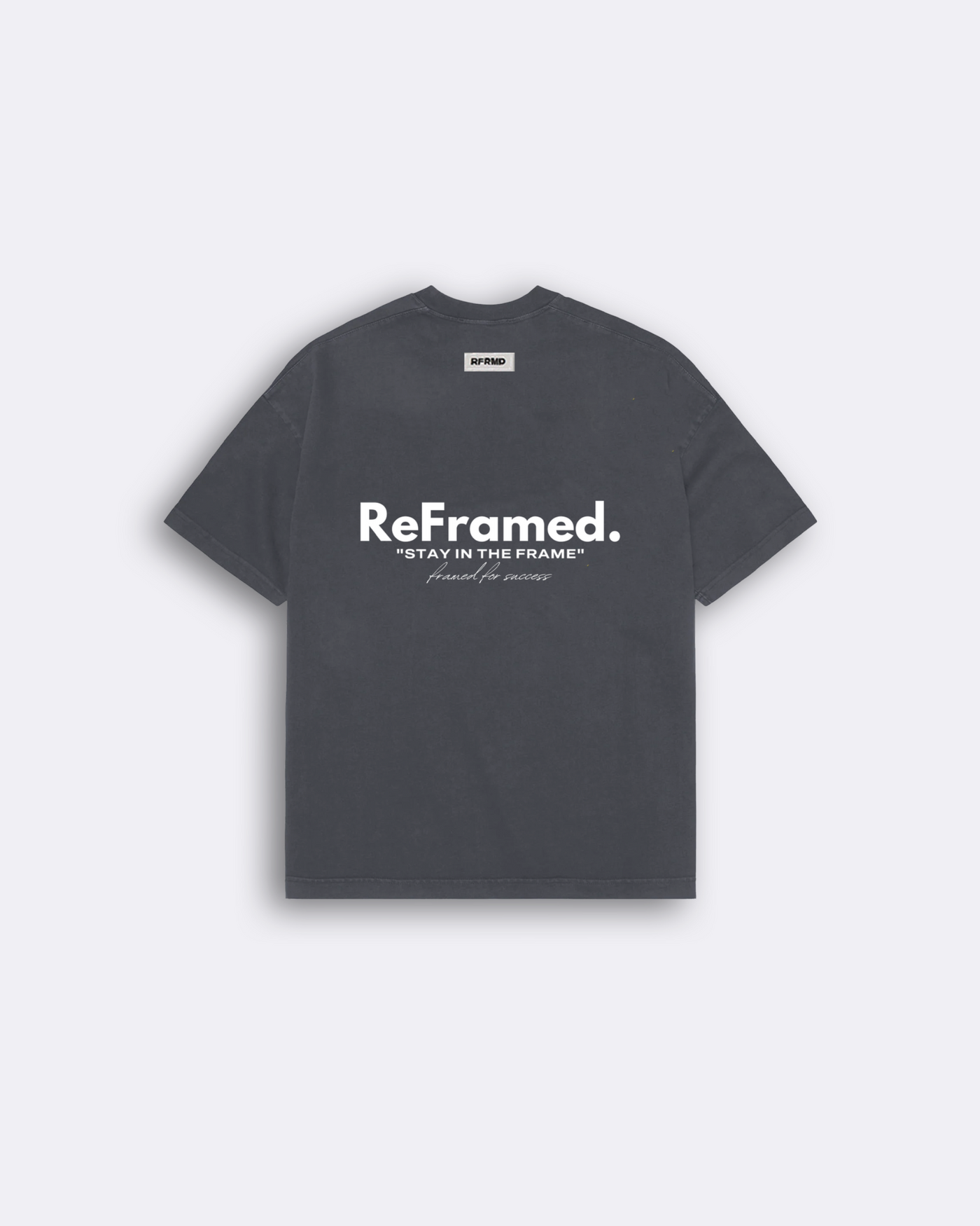 Washed gray Framed For Success TEE