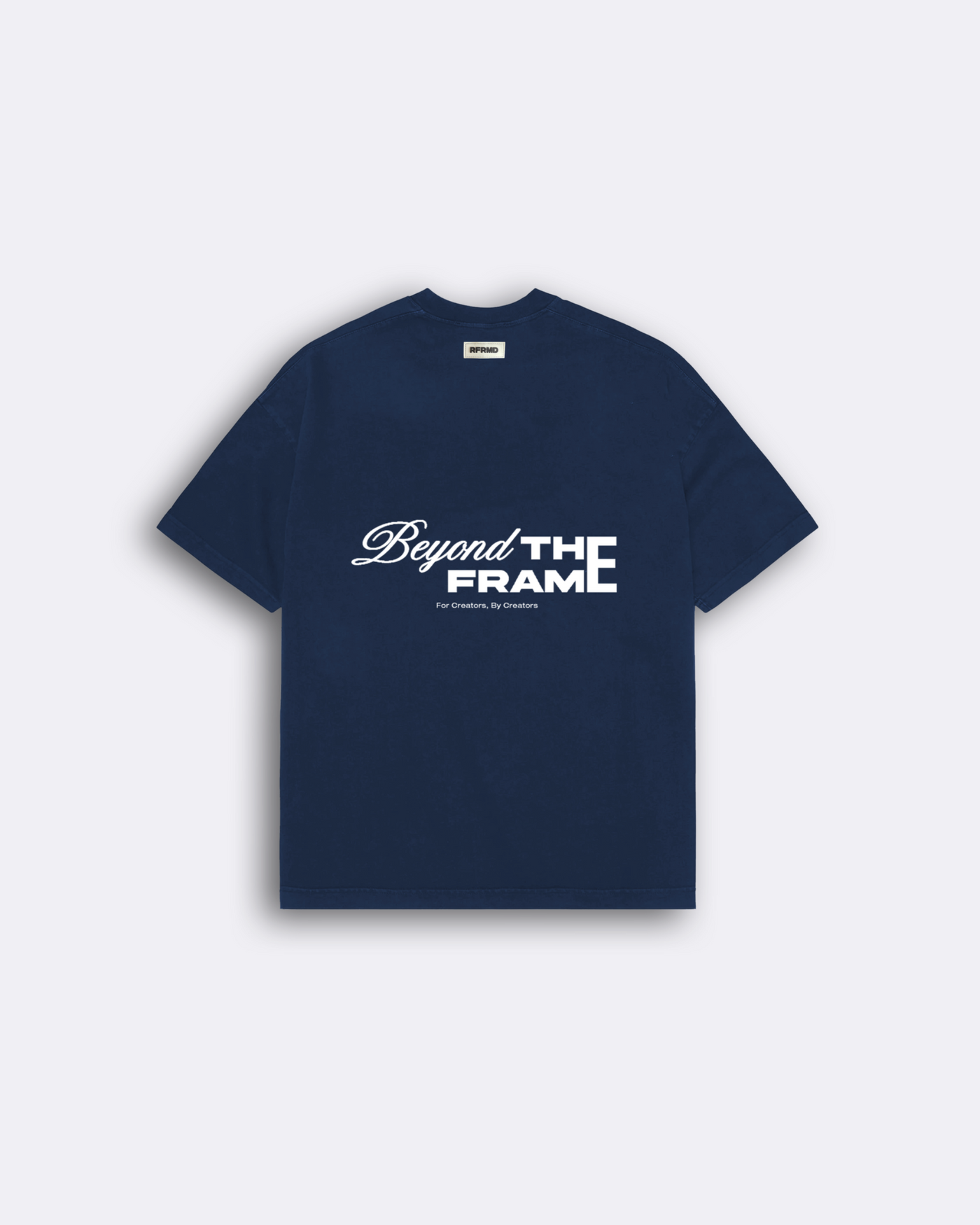 Beyond The Frame Tee Navy Blue