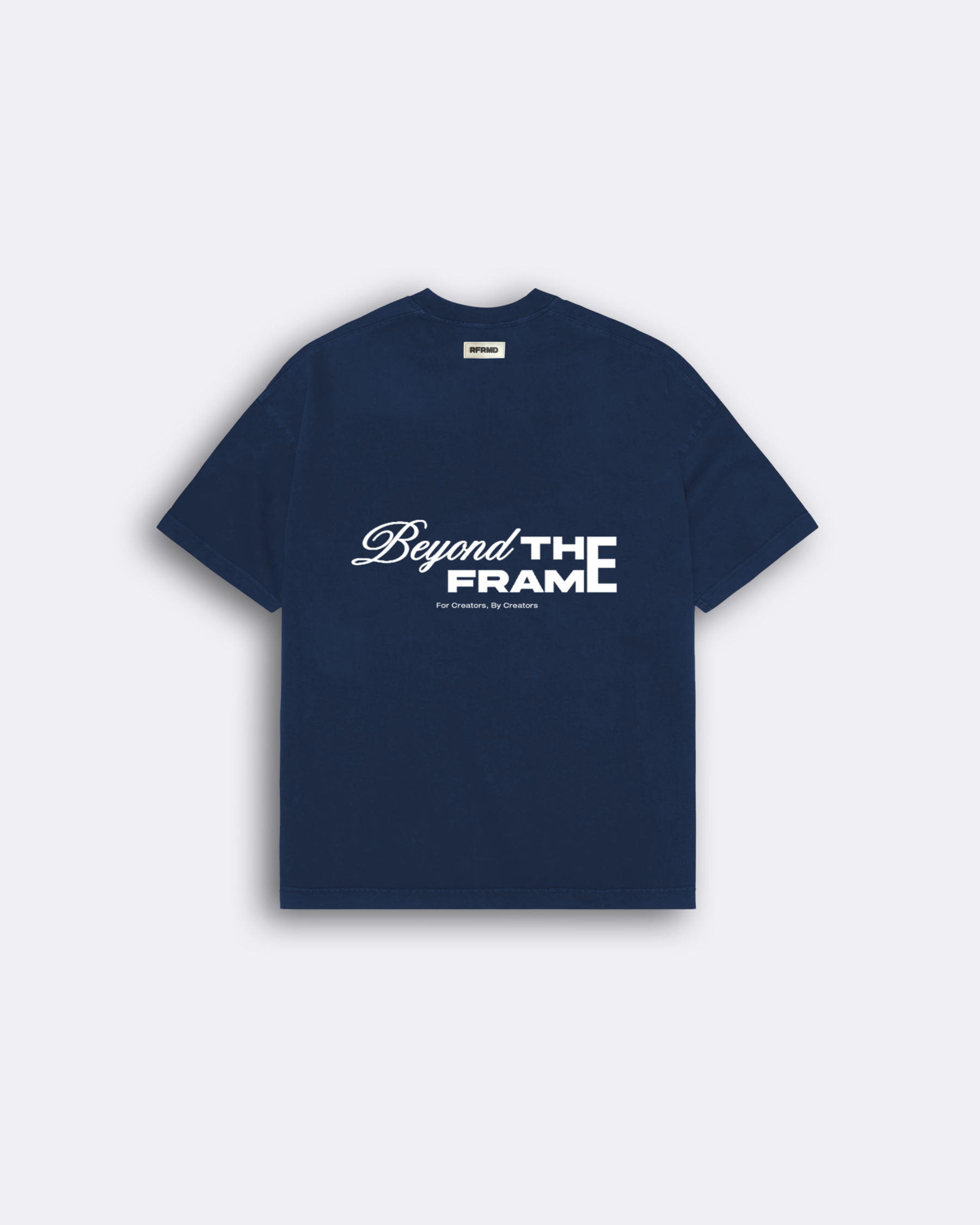 Beyond The Frame Tee Navy Blue