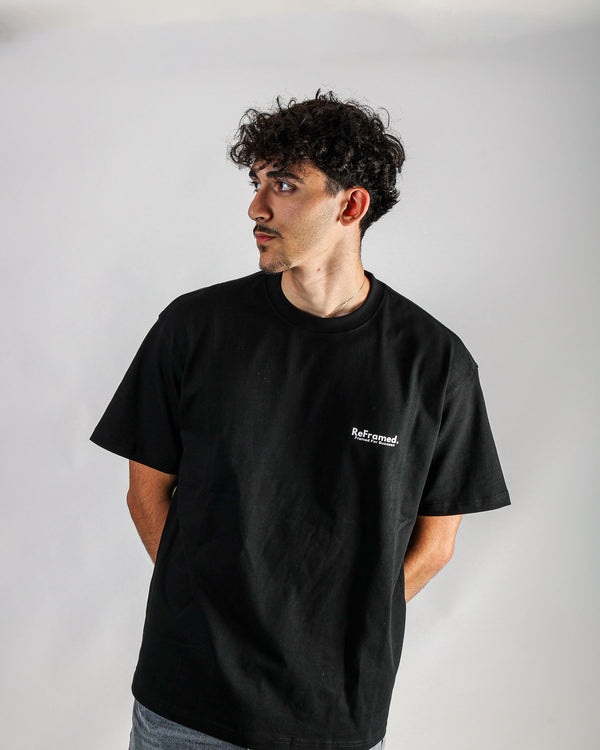 Black Framed For Success TEE