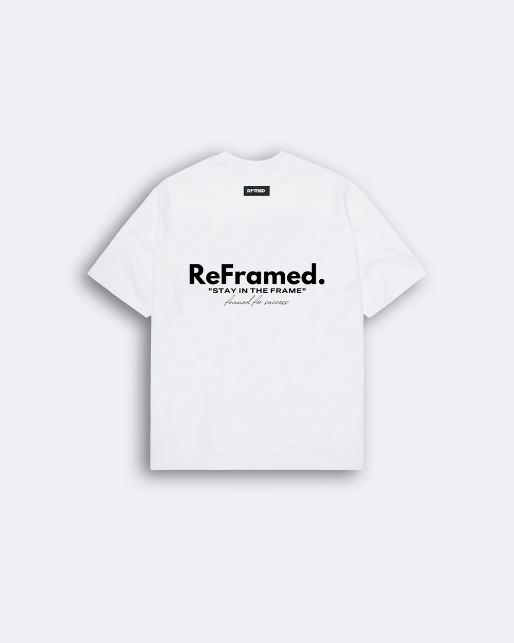 White Framed For Success TEE